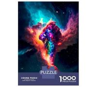 Puzzle de 1000 pièces pour adolescents Cosmique Explosion Puzzle Jouet Décoration murale Décoration parfaite Cadeaux uniques pour anniversaire et Noël 38 x 26 cm/1000 pièces