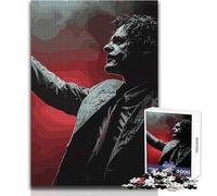 Puzzle de 1000 pièces pour Adolescents - Costume ensanglanté, Arme levée - Design Magnifique - Jeu Difficile et Artistique - Cadeau - Dimensions : 38x26cm