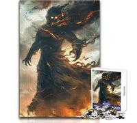 Puzzle de 1000 pièces pour Adolescents Créature dans Le Vent - Un Jeu apaisant et Relaxant à réaliser chez soi - Découpe de Haute précision - Dimensions:38x26cm