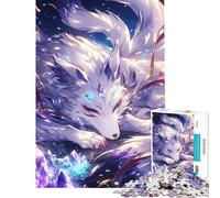 Puzzle de 1000 pièces pour Adolescents Crystal Fox Activités Amusantes à la Maison Décoration Parfaite Jeu de réflexion Convient aux 14 Ans et Plus 38x52cm