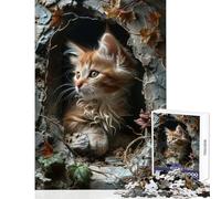 Puzzle de 1000 pièces pour Adolescents Curiosités Décoration Murale Cadeau Jeu Familial Interaction Parent-Enfant Dimensions 38x52cm