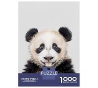 Puzzle De 1000 Pièces pour Adolescents Cute Baby Panda Puzzles pour Adultes Jeux De Détente Vacances À La Maison Passer Le Temps Défi À Compléter 70x50cm/1000pcs