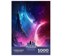 Puzzle De 1000 Pièces pour Adolescents Cute Ghost with Balloons Puzzle pour Adultes Jeux Relaxants Découpe De Précision Difficile Et Stimulant 52x38cm/1000pcs