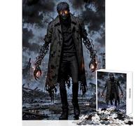 Puzzle de 1000 pièces pour Adolescents Cyber Undead Wanderer Jeu éducatif Cadeau d'anniversaire Jeu Relaxant Convient pour la décoration de Bureau Dimensions 38x26cm