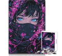 Puzzle de 1000 pièces pour Adolescents Cyberpunk Demon Slayer, Jeu éducatif Impossible à Apprendre, Cadeau d'anniversaire (Taille 50x75cm)