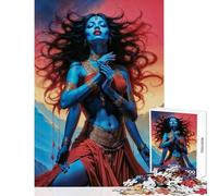Puzzle de 1000 pièces pour Adolescents Danseuse du Vide Divine Kali Décoration intérieure Jouet Jeu Pratique et Anti-Stress Dimensions 38x52cm