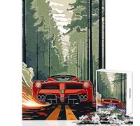 Puzzle de 1000 pièces pour Adolescents découverte de forêts cachées Jeu Manuel de découpe de précision Jouet Anti-Stress renforce Les Liens Amoureux (26x38cm)