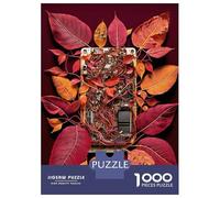Puzzle De 1000 Pièces pour Adolescents Digital Foliage Fusion Puzzle pour Adultes Jeu Manuel D'assemblage De Motifs Cadeau d'anniversaire, Cadeaux, 70x50cm/1000pcs
