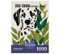 Puzzle De 1000 Pièces pour Adolescents Dog Show NY Central Park Puzzle Adulte Jeu Manuel D'assemblage De Motifs Idéal comme Cadeau 52x38cm/1000pcs