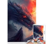 Puzzle de 1000 pièces pour Adolescents Dragon Slayer Jeu éducatif Idée Cadeau de Père Noël Secret Casse-tête pour stimuler Le Cerveau Dimensions 38x52cm