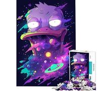 Puzzle de 1000 pièces pour Adolescents Duck Galaxy Jeu Familial Stimulant l'intelligence et Le Cerveau Jouet addictif Cadeau Artistique activités familiales (Taille 50x75cm)