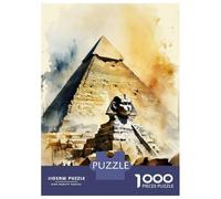 Puzzle De 1000 Pièces pour Adolescents Egyptian Pyramids in Water Puzzle pour Adultes - Jouet Anti-Stress - Améliore La Mémoire - Défi Éducatif 70x50cm/1000pcs