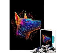 Puzzle de 1000 pièces pour Adolescents Élémentaire du feu Taureau Terrie Jeu Familial Défi cérébral et intellectuel Jouet addictif Cadeau Artistique Activités familiales (Dimensions 38x52cm)