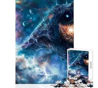 Puzzle de 1000 pièces pour Adolescents Énigme Cosmique Jeu Relaxant œuvre d'art décoration intérieure Jouet pour Les Amateurs de Jeux (38x52cm)