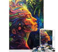 Puzzle de 1000 pièces pour Adolescents Esprit de la Jungle Jeu éducatif de 1000 pièces Cadeau d'anniversaire (38x52cm)