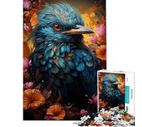 Puzzle de 1000 pièces pour Adolescents Étourneau du Cap Activités Amusantes à la Maison Une œuvre d'art à réaliser soi-même pour Les 14 Ans et Plus (38x26cm)