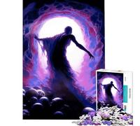 Puzzle de 1000 pièces pour Adolescents Exil à Travers la lumière Jeu Manuel éducatif et Stimulant Cadeau pour Femmes et Hommes décoration intérieure (Dimensions 50x75cm)