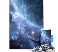 Puzzle de 1000 pièces pour Adolescents Exploration du Vaisseau Spatial Pandora Un défi Difficile à relever Jouet à Monter soi-même À partir de 14 Ans (38x26cm)