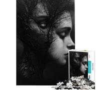 Puzzle de 1000 pièces pour Adolescents Femme transformée en Arbre Jeu de réflexion Stimulant Jouet pour la décoration intérieure (Dimensions 38x52cm)