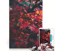 Puzzle de 1000 pièces pour Adolescents, Feuilles d'érable du Japon, Jeu éducatif, décoration Murale, idéal comme Cadeau 50x75cm