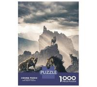 Puzzle de 1000 pièces pour adolescents Fierté Rock Puzzle Jouets Décoration murale Décoration parfaite Cadeaux uniques pour anniversaire et Noël 52 x 38 cm/1000 pièces