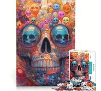 Puzzle de 1000 pièces pour Adolescents Fleurs éphémères de la mortalité, Jeu éducatif, Difficile, Cadeau d'anniversaire, Cadeau de Voyage, 38x52cm