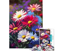Puzzle de 1000 pièces pour Adolescents Fleurs Maman Aster Jouets Jeux éducatifs Apprentissage Idées Cadeaux éducatifs (Dimensions 38x26cm)