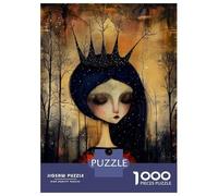Puzzle De 1000 Pièces pour Adolescents Forest Crowned Casse-tête pour Adultes - Jeu De Réflexion - Décoration Parfaite - Difficile Et Stimulant 52x38cm/1000pcs