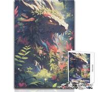 Puzzle de 1000 pièces pour Adolescents Forêt Vivante, idéal pour se détendre et se divertir Jeu de Construction Professionnel et précis Dimensions:38x52cm