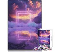 Puzzle de 1000 pièces pour Adolescents, Formes esthétiques, Jeux éducatifs, défi Stimulant, pour Un échange de Cadeaux 50x75cm