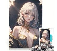 Puzzle de 1000 pièces pour Adolescents, Freyja, Personnage d'anime, Jeu Relaxant, Difficile et Stimulant, Chaque pièce est Unique 38x26cm