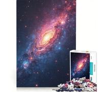 Puzzle de 1000 pièces pour Adolescents Galaxie en Spirale dans l'espace Jeu Relaxant Amusant et Humoristique défi Unique 50x75cm