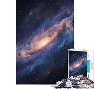 Puzzle de 1000 pièces pour Adolescents Galaxie spectaculaire dans l'espace Profond Puzzle de 1000 pièces à Monter soi-même découpe de précision idéal comme Cadeau pour Toute la Famille (50x75cm)