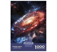 Puzzle De 1000 Pièces pour Adolescents Galaxy Heart Puzzle Jeux De Famille Une Œuvre d'art Cadeaux d'anniversaire Et De Noël Uniques 38x26cm/1000pcs