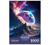 Puzzle De 1000 Pièces pour Adolescents Galaxy Planet Veil Puzzle, Jouet, Décoration Murale, Défi Difficile, Cadeau pour Les Amis Et La Famille 38x26cm/1000pcs