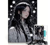 Puzzle de 1000 pièces pour Adolescents Gardien céleste︰ Tisseur de Constellations Jeu d'assemblage précis Activité cérébrale Intelligente Temps de détente Activité d'anniversaire (38x52cm)
