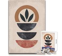 Puzzle de 1000 pièces pour Adolescents - Géométrie de la Nature - Idéal pour se détendre et se divertir - Jeu de Construction soigné - Dimensions:50x75cm