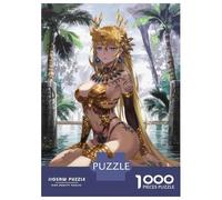 Puzzle De 1000 Pièces pour Adolescents Golden Goddess Statue Puzzles pour Adultes, Jeu Familial Difficile, Défi Idéal comme Cadeau 52x38cm/1000pcs