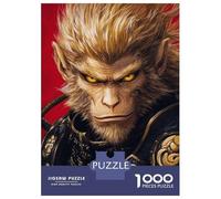 Puzzle De 1000 Pièces pour Adolescents Golden Monkey Warrior -4 Puzzle Anti-Stress, Amusant Et Original, Cadeau Unique pour Un Anniversaire Ou Noël 52x38cm/1000pcs