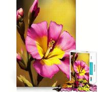 Puzzle de 1000 pièces pour Adolescents,Grand et Beau,Motif Floral,Jeu d'assemblage précis,Jeu de réflexion,Moment de détente et de Divertissement,idéal pour Un Anniversaire (50x75cm)