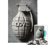 Puzzle de 1000 pièces pour Adolescents Grenade d'amour Un défi à relever Un Jeu éducatif et Relaxant pour Les 14 Ans et Plus (50x75cm)