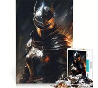 Puzzle de 1000 pièces pour Adolescents Guerrier des ténèbres décoration Murale stimule la mémoire Cadeau Unique pour Un Anniversaire ou Noël 38x52cm