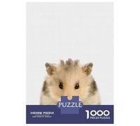 Puzzle De 1000 Pièces pour Adolescents Hamster Puzzles pour Adultes Découpe De Précision Stimule Le Cerveau Jeu Amusant Et Stimulant pour Toute La Famille 52x38cm/1000pcs