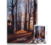 Puzzle de 1000 pièces pour Adolescents, HelsinkiUn Jeu Unique et Stimulant, Un Cadeau Amusant et Original pour Un anniversaireDimensions 50x75cm.