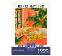 Puzzle De 1000 Pièces pour Adolescents Henri Matisse Berggrruen & CIE Puzzle pour Adultes, Jouet, Décoration Murale, pour S'amuser en Famille, Jeu Stimulant, Cadeaux 52x38cm/1000pcs