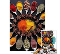 Puzzle de 1000 pièces pour Adolescents Herbes et épices idéal pour Un Anniversaire ou Noël Jeu Familial Difficile (50x75cm) à partir de 14 Ans