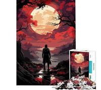 Puzzle de 1000 pièces pour Adolescents Homme d'anime Errant sur Une rivière Puzzle de 1000 pièces à Monter soi-même Découpe de précision Idéal comme Cadeau pour Toute la Famille (50x75cm)