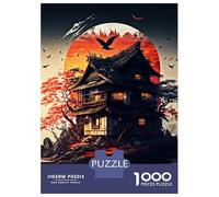 Puzzle De 1000 Pièces pour Adolescents House of The Rising Sun Puzzle Jeux De Famille Décoration Murale Cadeaux Uniques pour Anniversaire Et Noël 38x26cm/1000pcs