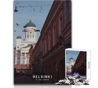 Puzzle de 1000 pièces pour Adolescents, idéal pour des soirées Jeux et Divertissement en Famille à HelsinkiParfait pour développer l'analyse et la logiqueCadeau d'anniversaireDimensions 50x75cm.