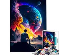 Puzzle de 1000 pièces pour Adolescents idéal pour la Contemplation l'exercice cérébral Cadeau d'anniversaire Jouet et décoration Murale Convient aux Personnes de 14 Ans et Plus (50x75cm)